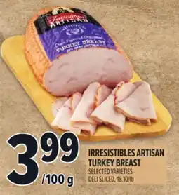 Metro IRRESISTIBLES ARTISAN TURKEY BREAST offer