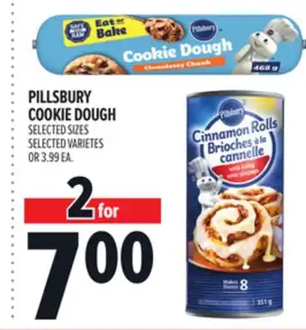 Metro PILLSBURY COOKIE DOUGH offer