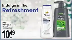 Metro DOVE BODY WASH offer