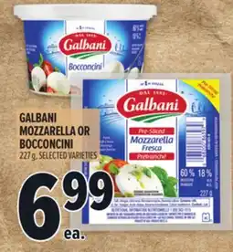 Metro GALBANI MOZZARELLA OR BOCCONCINI offer