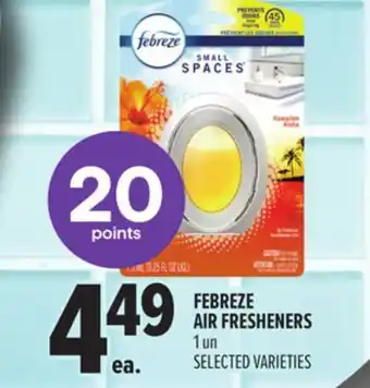 Metro FEBREZE AIR FRESHENERS offer