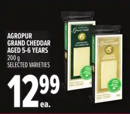 Metro AGROPUR GRAND CHEDDAR AGED 5-6 YEARS offer