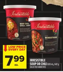 Metro DM34-I13 IRRESISTIBLE SOUP OR CHILI offer