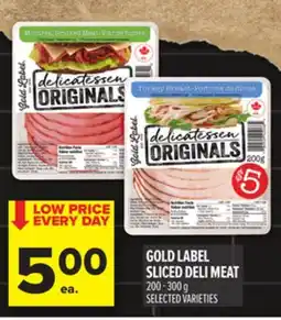 Metro GOLD LABEL SLICED DELI MEAT offer