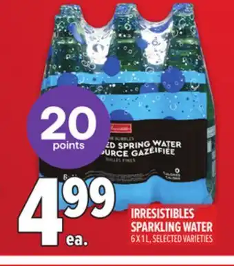 Metro IRRESISTIBLES SPARKLING WATER offer