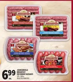 Metro JOHNSONVILLE BREAKFAST OR DINNER SAUSAGES offer