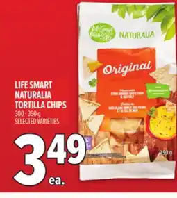 Metro LIFE SMART NATURALIA TORTILLA CHIPS offer