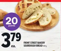 Metro FRONT STREET BAKERY SOURDOUGH BREAD offer