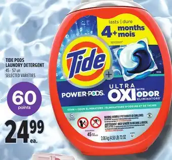 Metro TIDE PODS LAUNDRY DETERGENT offer