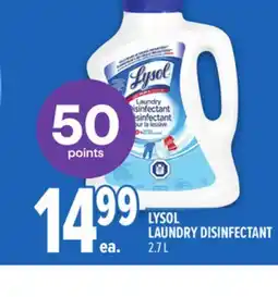 Metro LYSOL LAUNDRY DISINFECTANT offer