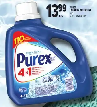 Metro PUREX LAUNDRY DETERGENT offer