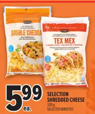 Metro SELECTION SHREDDED CHEESE offer