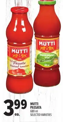 Metro MUTTI PASSATA offer