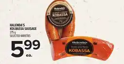 Metro HALENDA'S KOLBASSA SAUSAGE offer