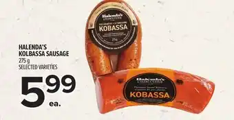 Metro HALENDA'S KOLBASSA SAUSAGE offer