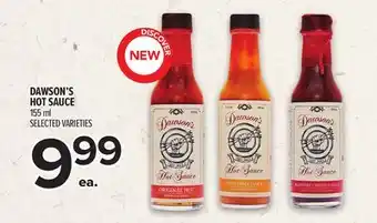 Metro DAWSON'S HOT SAUCE offer