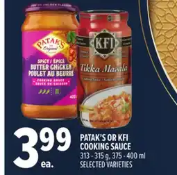 Metro PATAK'S OR KFI COOKING SAUCE offer