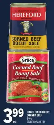 Metro GRACE OR HEREFORD CORNED BEEF offer