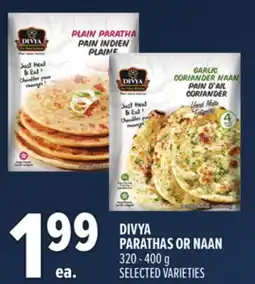 Metro DIVYA PARATHAS OR NAAN offer