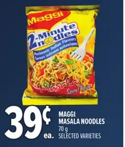 Metro MAGGI MASALA NOODLES offer