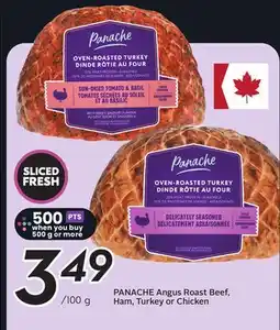 Sobeys PANACHE Angus Roast Beef, Ham, Turkey or Chicken offer