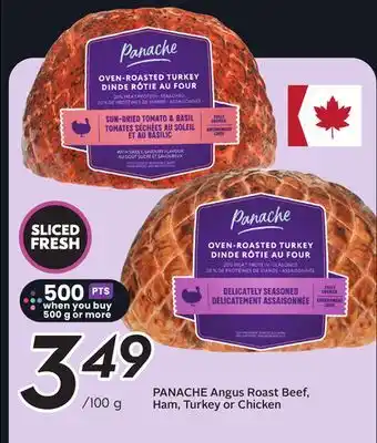 Sobeys PANACHE Angus Roast Beef, Ham, Turkey or Chicken offer