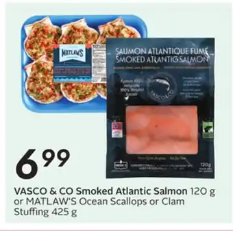 Sobeys VASCO & CO Smoked Atlantic Salmon offer