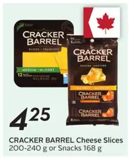 Sobeys CRACKER BARREL Cheese Slices offer