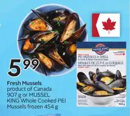 Sobeys Fresh Mussels offer