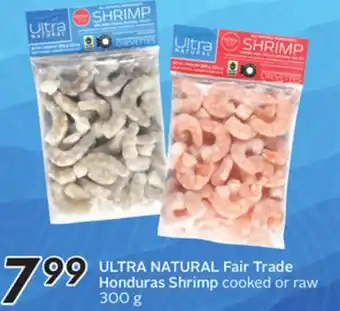 Sobeys ULTRA NATURAL Fair Trade Honduras Shrimp offer