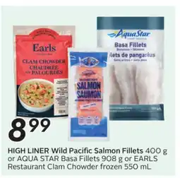 Sobeys HIGH LINER Wild Pacific Salmon Fillets offer