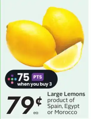 Sobeys Large Lemons offer