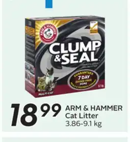 Sobeys ARM & HAMMER Cat Litter offer