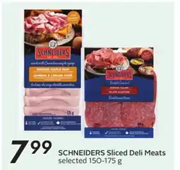 Sobeys SCHNEIDERS Sliced Deli Meats offer