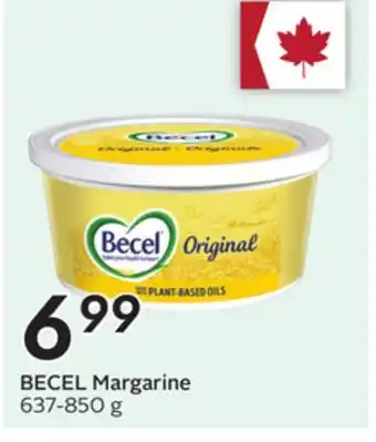 Sobeys BECEL Margarine offer