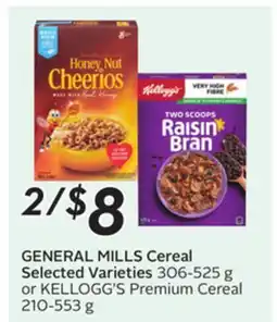 Sobeys GENERAL MILLS Cereal Selected Varieties offer