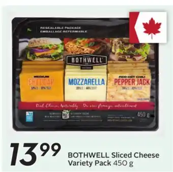 Sobeys BOTHWELL Sliced Cheese Variety Pack offer