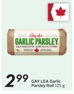 Sobeys GAY LEA Garlic Parsley Roll offer