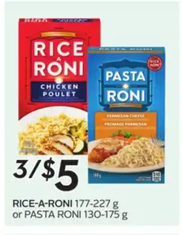 Sobeys RICE-A-RONI offer