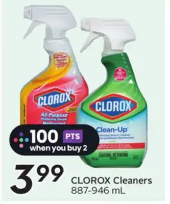 Sobeys CLOROX Cleaners offer