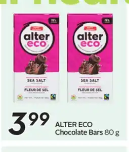 Sobeys ALTER ECO Chocolate Bars offer