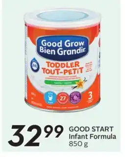 Sobeys GOOD START Infant Formula offer