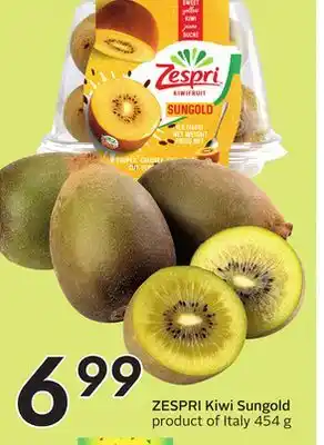 Sobeys ZESPRI Kiwi Sungold offer