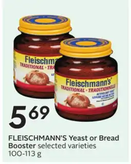 Sobeys FLEISCHMANN'S Yeast or Bread Booster offer