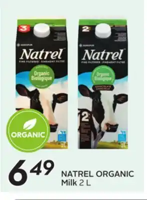 Sobeys NATREL ORGANIC Milk offer