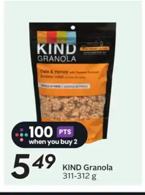 Sobeys KIND Granola offer