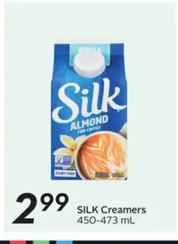 Sobeys SILK Creamers offer