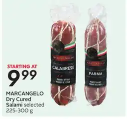 Sobeys MARCANGELO Dry Cured Salami offer