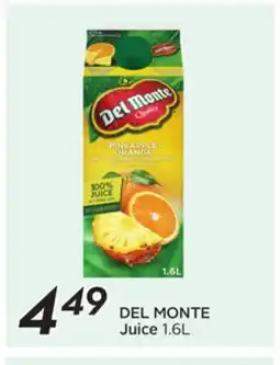 Sobeys DEL MONTE Juice offer