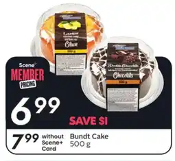 Sobeys Bundt Cake offer